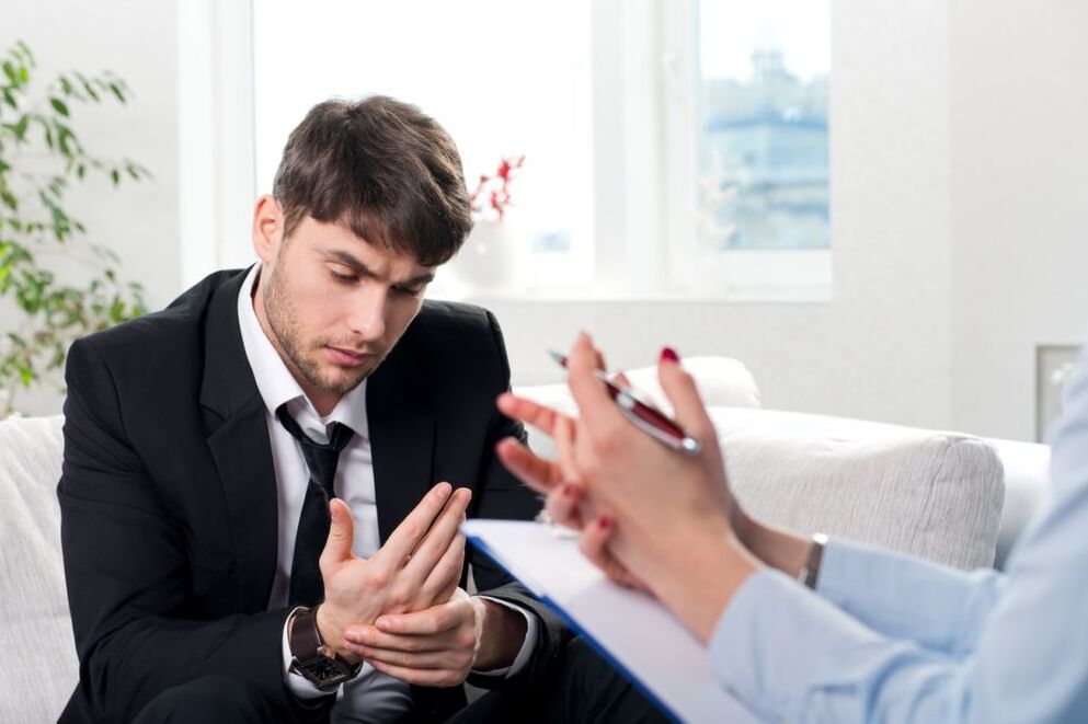 Resort to a psychologist in smoking