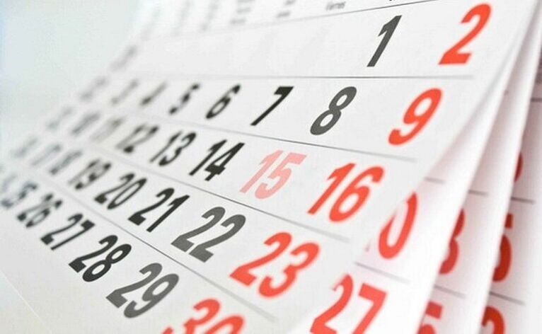 stop smoking calendar
